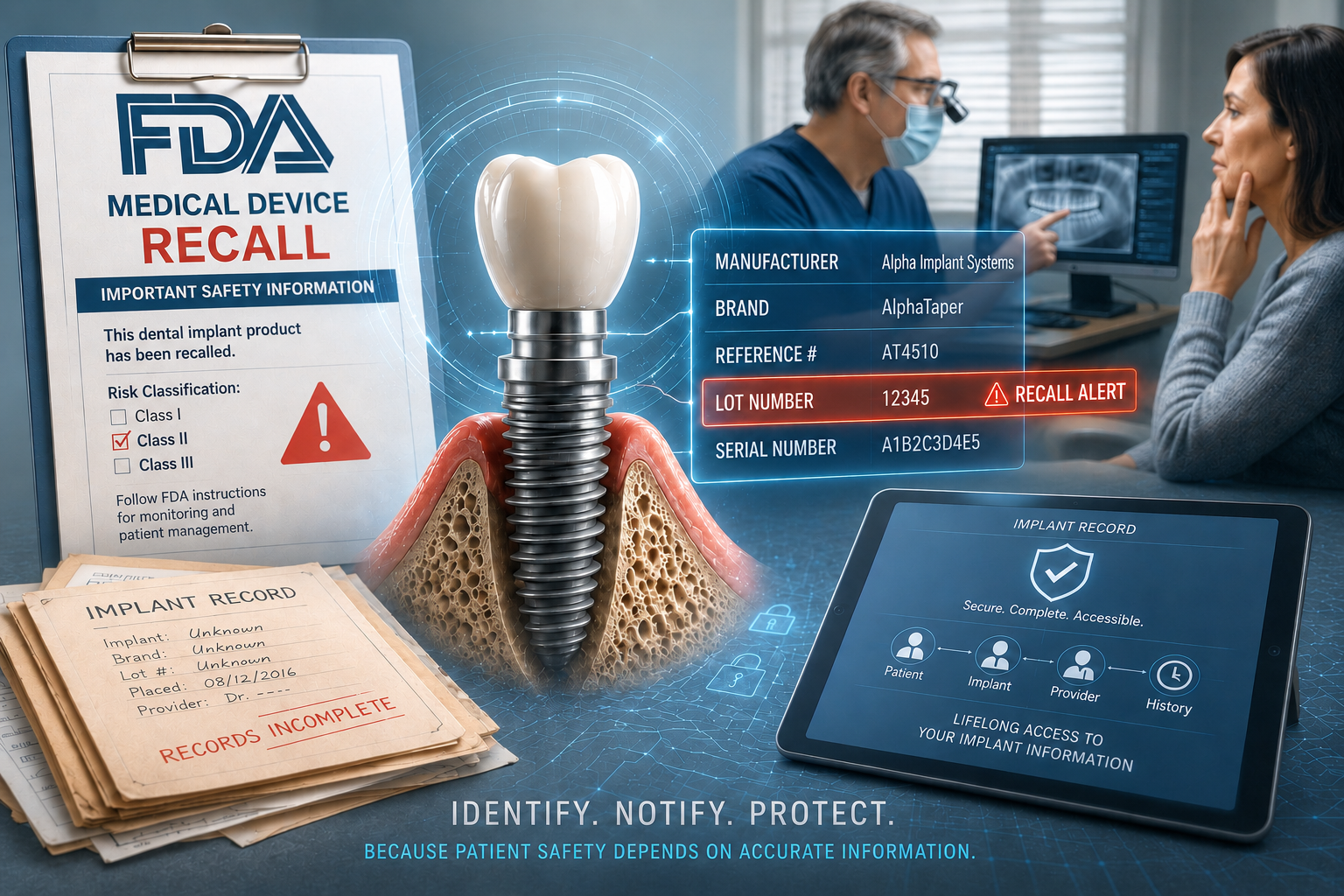 What’s Expected When a Dental Implant Product is Recalled?